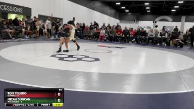 65 lbs Round 2 (6 Team) - Tom Toledo, Olympia vs Micah Duncan, Westshore