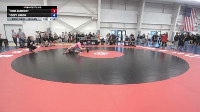 190 lbs Cons. Sub-semis - Erik Burkett vs Ozzy Giron