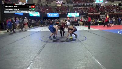 186 lbs 1st Place Match - Kelso Ritchey, Lockwood Wrestling Club vs Jackson Plath, Unattached