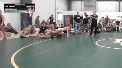 61 lbs Rr Rnd 5 - Dru Turner, Okie Girls - W vs Danica Brown, VA Killers - W