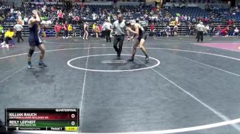 144 lbs Quarterfinal - Killian Rauch, Southern Illinois Bulldogs WC vs Reily Leifheit, Ottawa Wolfpack WC