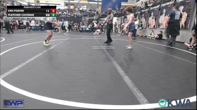 96 lbs Semifinal - Cru Foster, F-5 Grappling vs Fletcher Cochran, Team Nomad