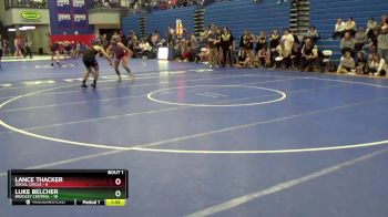 145 lbs Round 2 (4 Team) - Lance Thacker, Social Circle vs Luke Belcher, Bradley Central