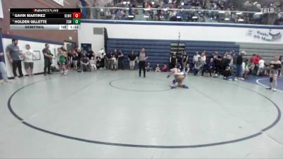 85 lbs Semifinal - Gavin Martinez, Bear Lake Wrestling Club vs Holden Gillette, 208 Spartan WC