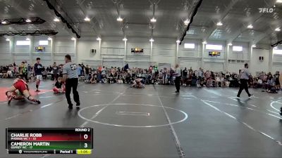 165 lbs Round 2 (6 Team) - Cameron Martin, Osprey WC vs Charlie Robb, Phoenix WC 1