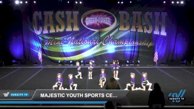 Majestic Youth Sports Center - Sparkle [2023 L1 Tiny - Novice - Restrictions - D2 Day 1] 2023 ACP Cash Bash Showdown