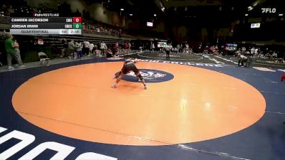 149 lbs Quarterfinal - Camden Jacobson, Colorado Mesa University vs Jordan Irwin, Colorado Northwestern Community College