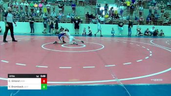 67 lbs Semifinal - Clarke Gilland, Georgia vs Valen Bromback, Jefferson Wrestling Club - USA