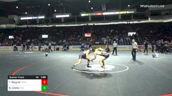 160 lbs Quarterfinal - Trevor Wagner, Hermiston vs Nolan Casey, Peninsula
