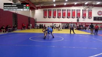 197 lbs Cons. Semi - William Fulgentes, Moorpark CCC vs Moustafa Hegab, San Jose State University