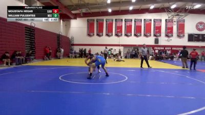 197 lbs Cons. Semi - William Fulgentes, Moorpark CCC vs Moustafa Hegab, San Jose State University