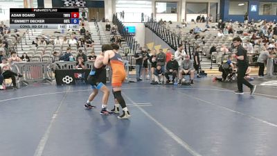 120 lbs Cons. Rd Of 16 - Adan Board, THE WRESTLING FACTORY OF KERN vs Emmett Decker, Outlaw