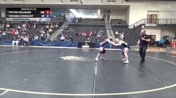 138 lbs Quarterfinal - Peyton Hellmann, Fort Hays State vs Johanna Steinlicht, Sioux Falls