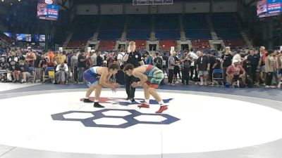190 lbs Champ. Rd Of 32 - Eli Leonard, Wisconsin vs Beau Waldron, Missouri