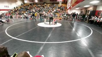 120 lbs Champ. Round 2 - Lilly Quintanilla, Thermopolis vs Grace Morrison, Star Valley