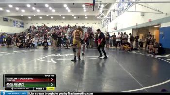 132 lbs Cons. Round 4 - Waylon Townsend, Temecula vs Jake Janzen, Canyon High School