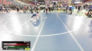 115 lbs Quarterfinal - Kristie Jensen, Missouri vs Iliana Castaneda, Arizona Girls Wrestling