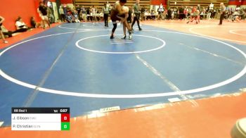 Rr Rnd 1 - Josh Gibson, Eufaula Ironheads Wrestling Club vs Paxton Christian, Glenpool Warriors