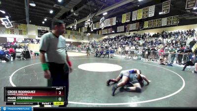 152 lbs Cons. Round 3 - Cross Rodriguez, Calvary Chapel S.A. vs Mark Sterbenz, Sultana