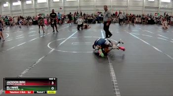 68 lbs Round 6 (8 Team) - Jackson Bish, Upstate Uprising vs Eli Innis, Brawler Elite