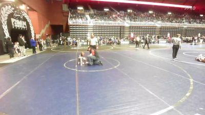 49 lbs Quarterfinal - Lincoln Purnell, Eastside United vs Nash Nelson, Riverton USAW