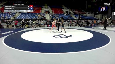 106 lbs Cons. Rd Of 16 - Jackson Bell, IL vs Eli Thomas, AL