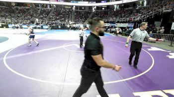 I-132 lbs Cons. Round 2 - Matthew Peterson, Islip vs Aiden Vollmer, Webster Schroeder