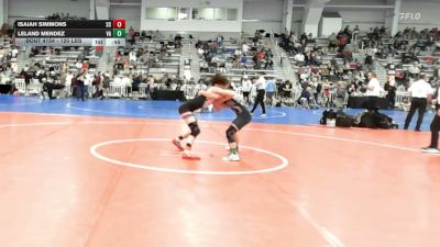 120 lbs Consi Of 64 #2 - Isaiah Simmons, SC vs Leland Mendez, VA