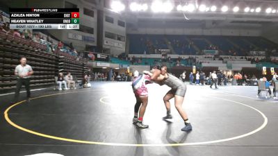 190 lbs Semifinal - Azalea Hinton, Chester vs Heaven Whatley, Greenwood