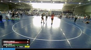 Round 2 - Hazel Guay, Talons Wrestling Club vs Soraya Shirley, Montana Disciples Wrestling Cl