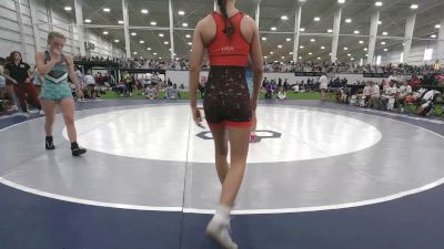 115 lbs Abby Richers, Texas vs Paisley Cottman, Oklahoma
