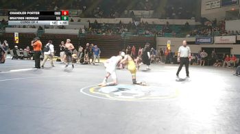 132 lbs Consi Of 4 - Chandler Porter, Greenwood vs Brayden Herman, Summerville