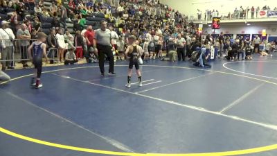 52 lbs Round Of 16 - Kase Boytim, Connellsville vs Mike Maisner, North Allegheny