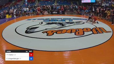 144 lbs Rnd Of 64 - Yandro Soto, PUR vs Ian Longenberger, PA