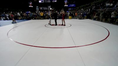 132 lbs Rnd Of 128 - Tyler Wenzel, WY vs Beau Smith, OR