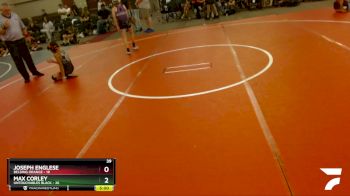 82 lbs Round 4 (6 Team) - Joseph Englese, Belding Orange vs Max Corley, Untouchables Black