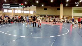 138 lbs Round 3 (6 Team) - Chris Jelle, Team Shutt RJ vs Eli Roberts, BRAWL White