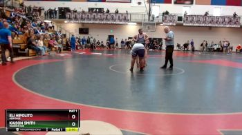 285 lbs Quarterfinal - Kaison Smith, Warrenton vs Eli Hipolito, Heritage