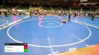 115 lbs Consi Of 16 #2 - Kellen Wolbert, Askren Wrestling Academy vs Gunner Lopez, Grandview