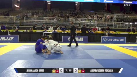 Andrew Joseph Agazarm vs Jonah Aaron Gratt 2025 Pan Jiu Jitsu IBJJF Championship