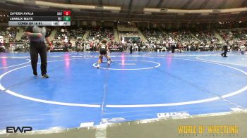 70 lbs Consi Of 16 #1 - Zayden Ayala, Sebolt Wrestling Academy vs Lennux Mays, PSF Wrestling