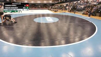 165 lbs Semifinal - Keegan Demarest, Messiah vs Connor Powell, Johns Hopkins