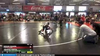 45 lbs Quarterfinal - Memphis Martin, Panther Paws Youth Wrestling vs Keigan Hanson, Prattville Lions