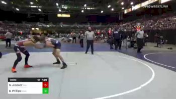 126 lbs Round Of 64 - Nicholas Jimenez, Swamp Monsters vs Brayden Phillips, Sanderson Wrestling Academy