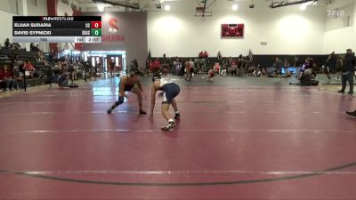 165 lbs Cons. Semis (16 Team) - David Sypnicki, Santa Rosa Junior College vs Elijah Sudaria, Chabot College
