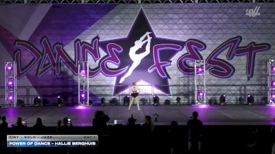Power of Dance - Hallie Berghuis [2026 Tiny - Solo - Jazz Day 1] 2026 DanceFest Grand Nationals