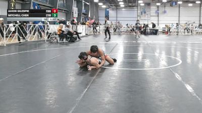 130 lbs Round 5 (4pm Saturday) - Mitchell Chen, CTWHALE vs Jaxon Gilespie, POWA