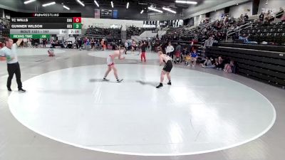 197 lbs Cons. Round 4 - Gunner Wilson, Northeastern Oklahoma vs Tc Wills, Unattached