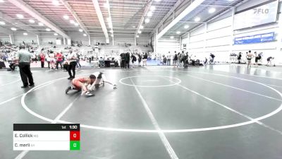 106 lbs Round Of 32 - Elijah Collick, MD vs Cooper Merli, NY