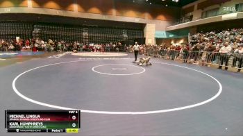 76-78 lbs Round 1 - Michael Lingua, Spanish Springs Wrestling Club vs Karl Humphreys, Greenwave Youth Wrestling